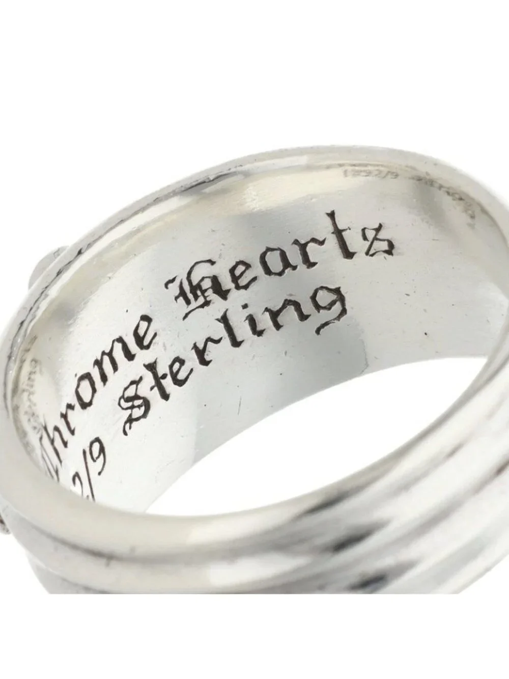 Chrome Hearts Dagger Silver Ring